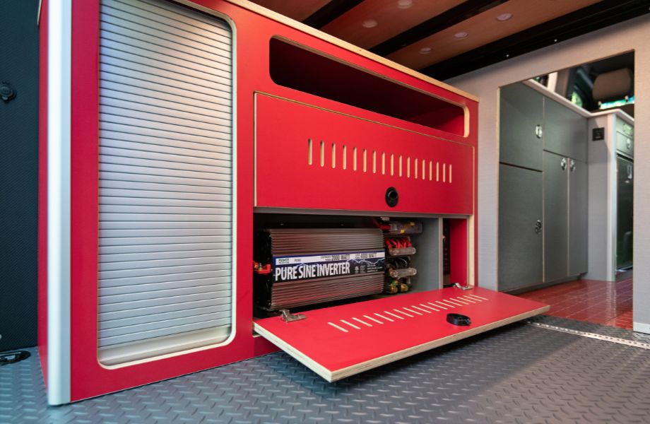 Redfish Vanz cabinets