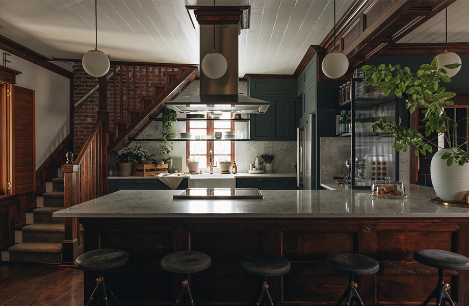Fjord Interieur ancestral kitchen