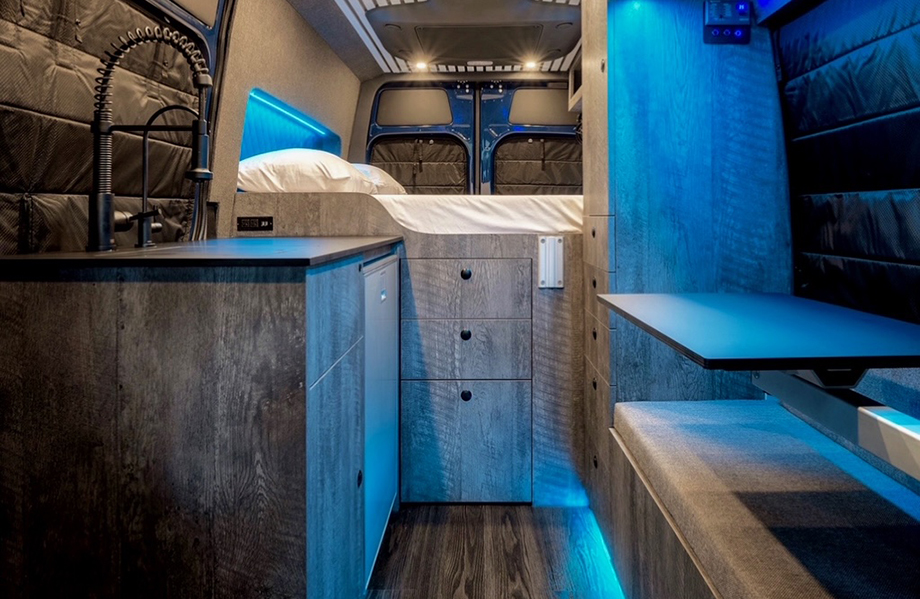 Josh Theberge’s Camper Van Renovation FENIX Innovative Materials
