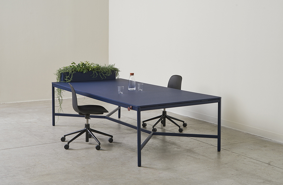 Blue Fes Table Top Desk