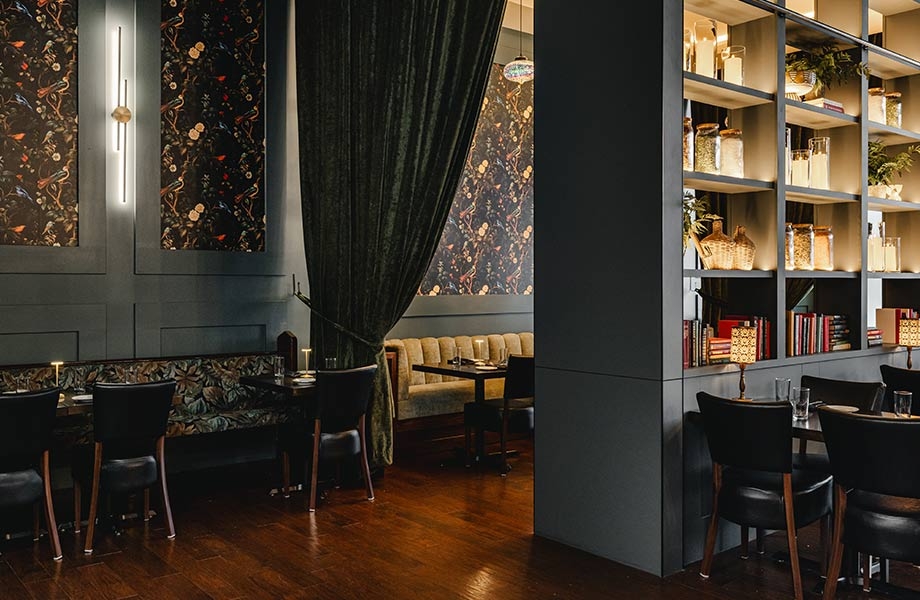 FENIX NTM® J0750 Verde Comodoro at Marigold Restaurant